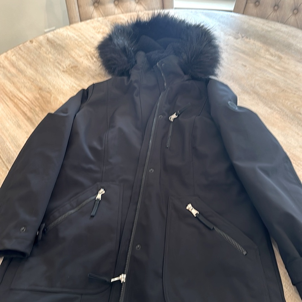 Calvin Klein, Black,luxury coat.